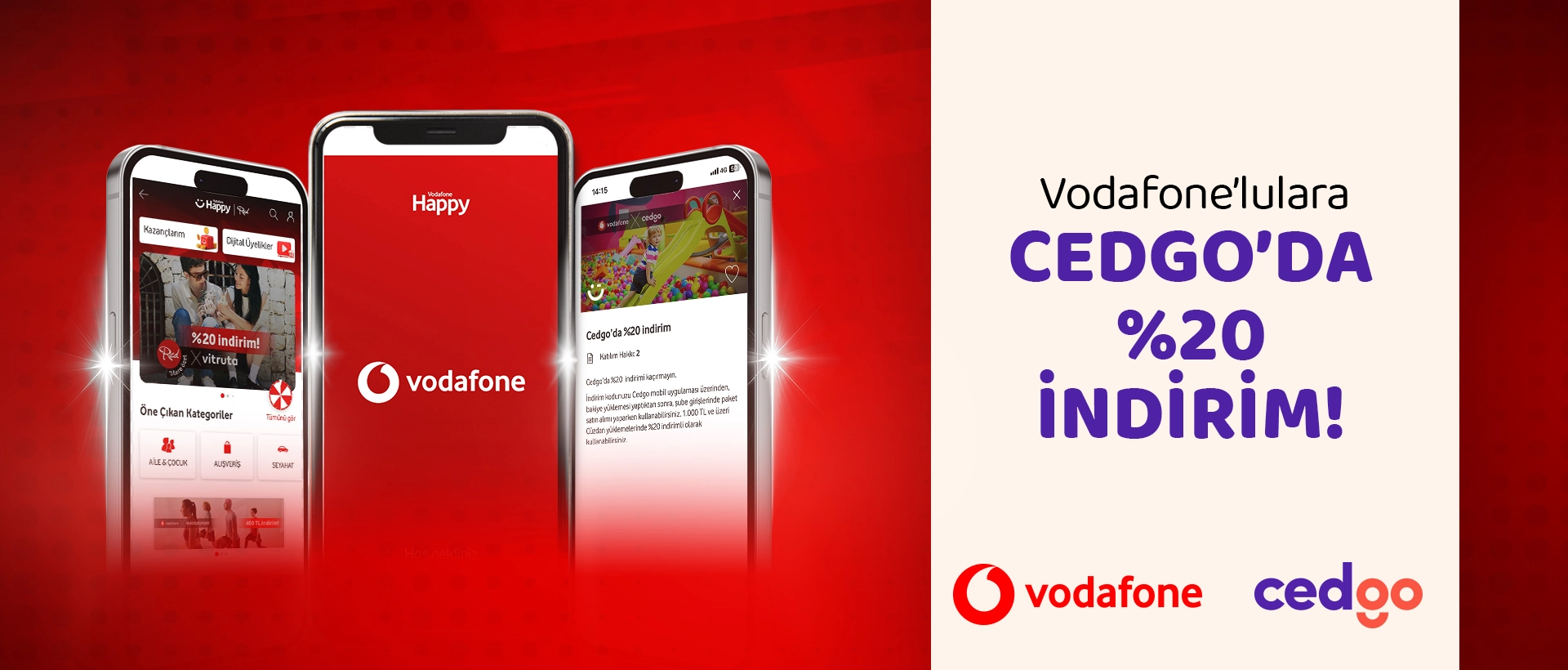 Cedgo Vodafone Kampanyası