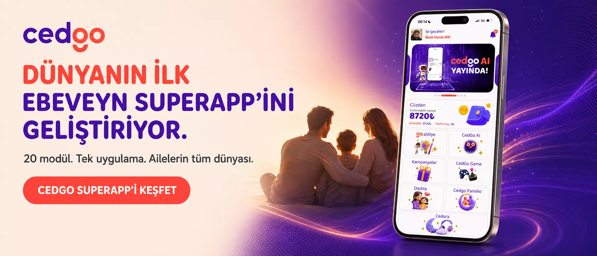 cedgo dünyanın ilk süperappini geliştiriyor